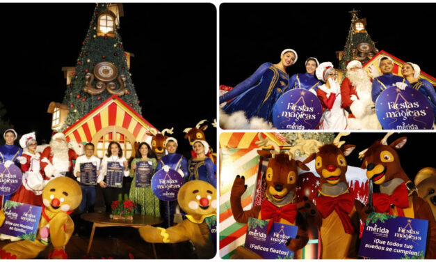 Cartelera navideña en Mérida: magia y color con caravanas y espectáculos