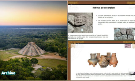 Antiguo ‘sac bé’ maya en Chichén Itzá desvela ofrenda y relieve