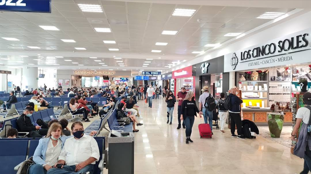 Vuelos a Cancún cerca de récord histórico; elevada ocupación