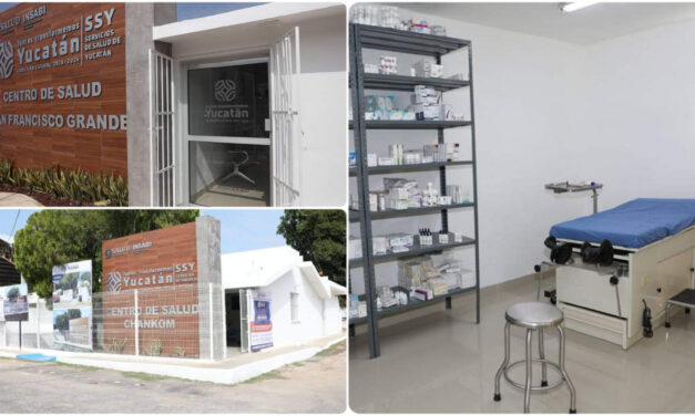 Renovada red de salud en municipios de Yucatán
