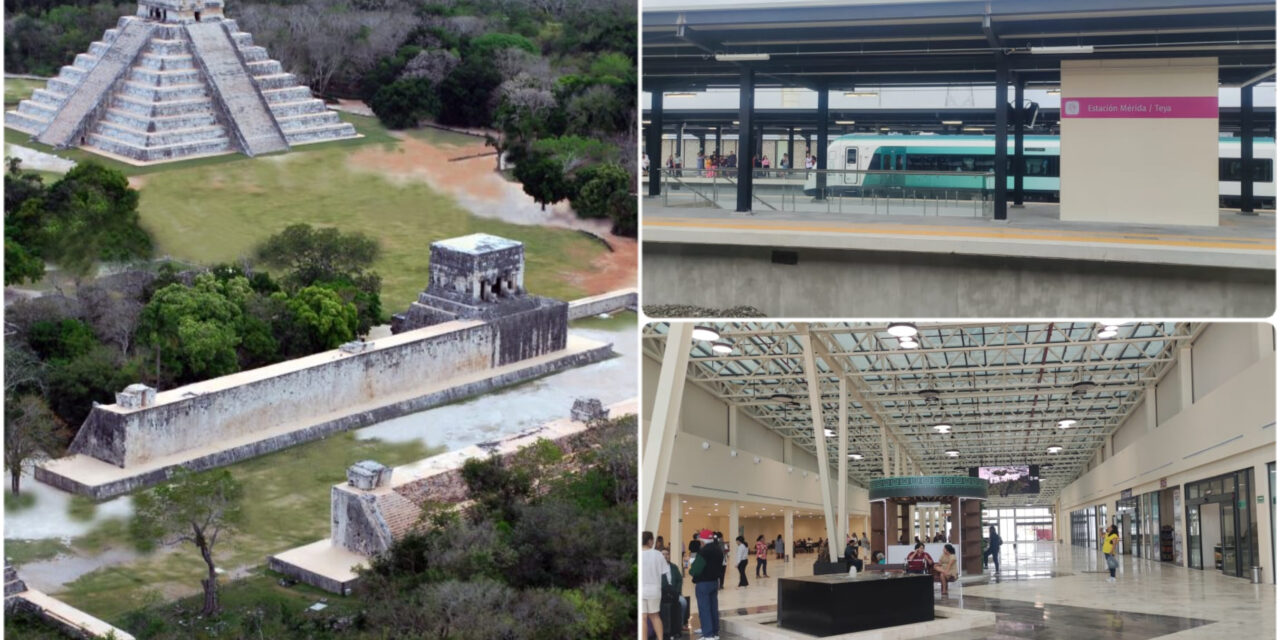 Ocho de los 14 destinos del Tren Maya sin servicio, entre ellos Chichén Itzá