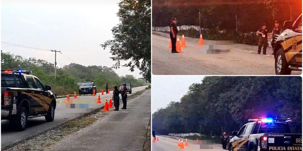 Motociclista con trágico final en la carretera Kinchil – Samahil