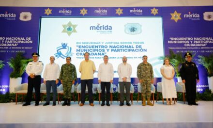 Encuentro Nacional de Seguridad Pública en Mérida