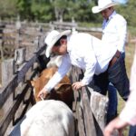 “Huacho” Díaz Mena lesionado en su rancho