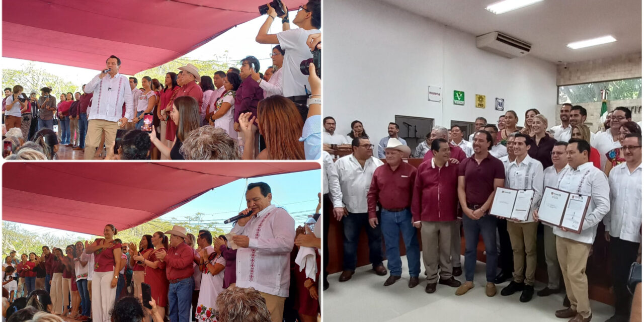 ‘Huacho’ Díaz Mena, registrado a Gubernatura por tercera ocasión