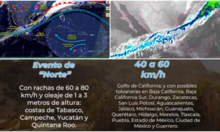 Asoma potencial de lluvias y calor en Yucatán