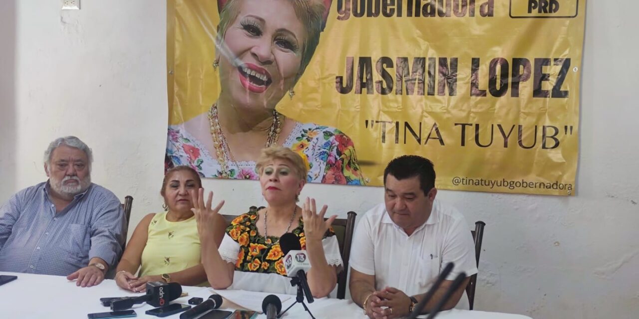 En campaña: Tina Tuyub a la Gubernatura de Yucatán por PRD