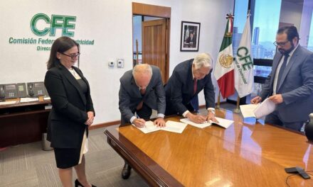 Contrato para ampliación de gasoducto Mayakán, firmado