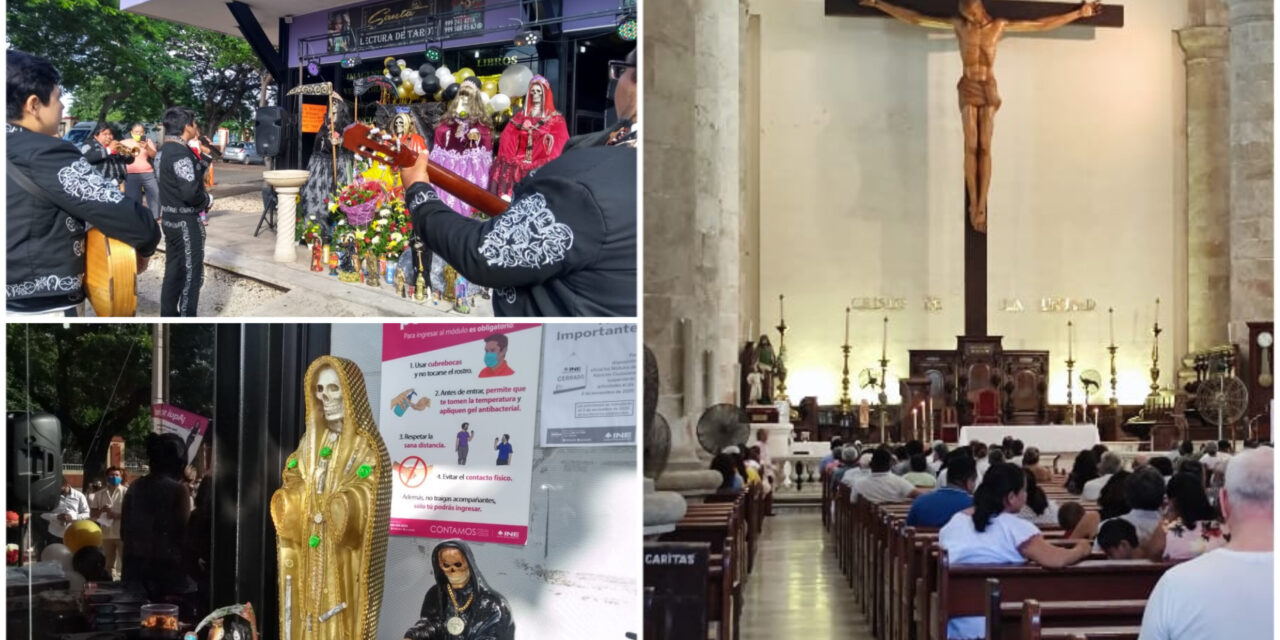 Condena la Iglesia de Yucatán la idolatría a la “Santa Muerte”