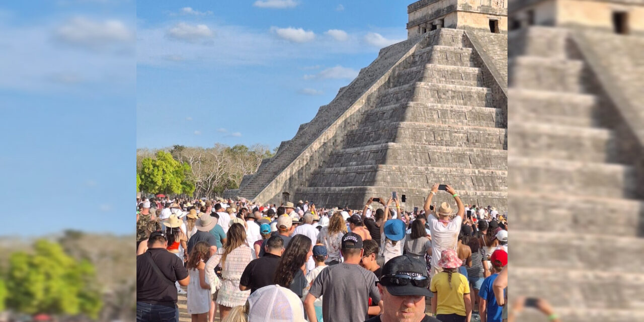 Kukulcán en Chichén Itzá atrajo a 21 mil personas en tres días