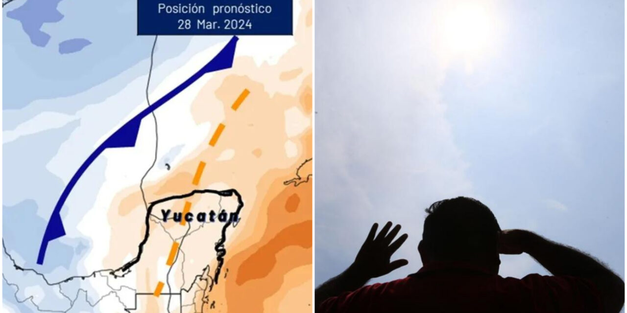 Ola de calor, lluvias, viento y granizo en Yucatán esta semana