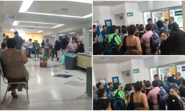Derechohabientes reclaman atención en Hospital T-1 del IMSS Yucatán