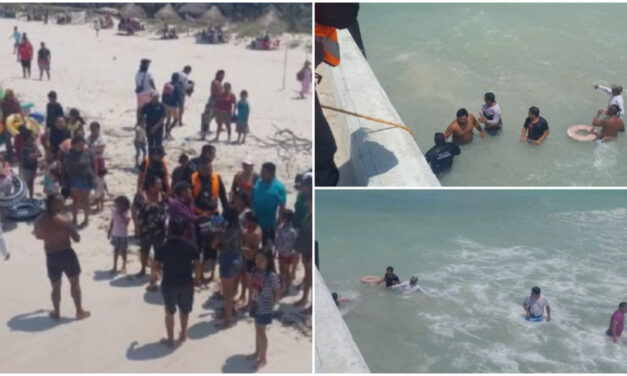 Salvada quinceañera de morir ahogada en puerto de El Cuyo