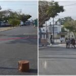 Ahora vecinos de Pacabtún bloquean avenida por fallas de electricidad