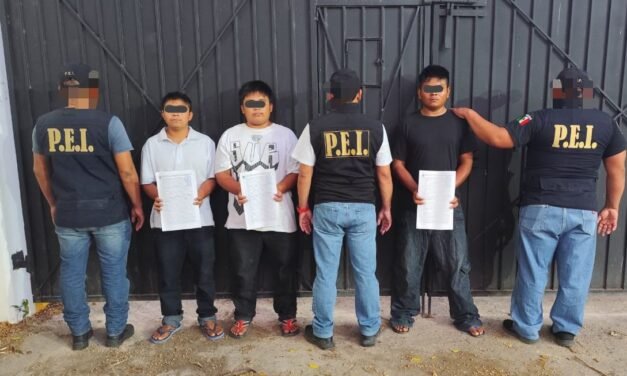 Detenidos cuatro implicados en homicidio de joven en Tahdziú