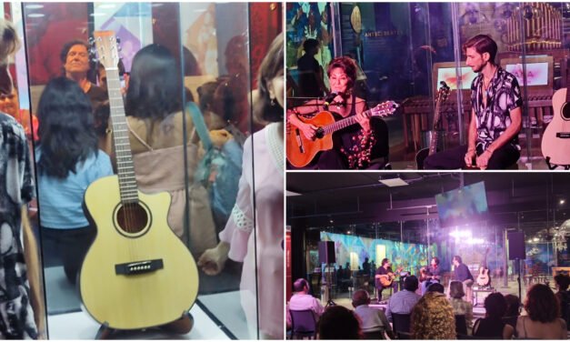 ‘Curandera’, donada por Alejandro Sanz y Alonso Arreola, en museo Palacio de la Música