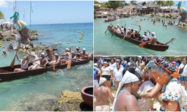 Travesía Sagrada Maya: ritual en Chankanaab de antiguos peninsulares