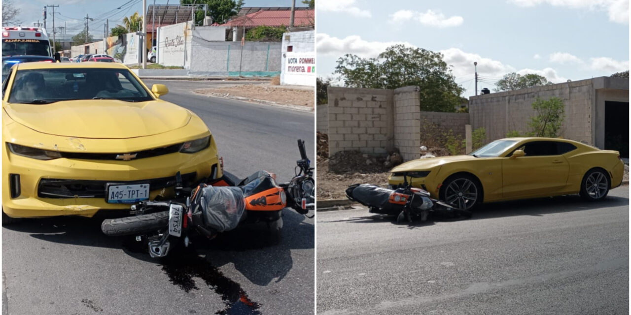 Atropella y arrastra a motociclistas en la Salvador Alvarado Sur