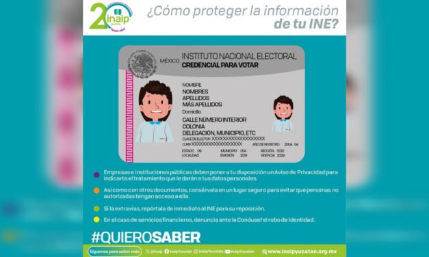 Credencial de elector: cómo evitar riesgos en estos días