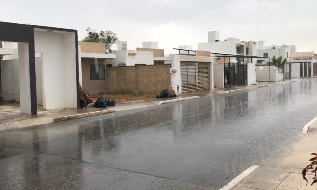 Lluvias más extendidas en Yucatán: hasta 38.8 milímetros en Maxcanú