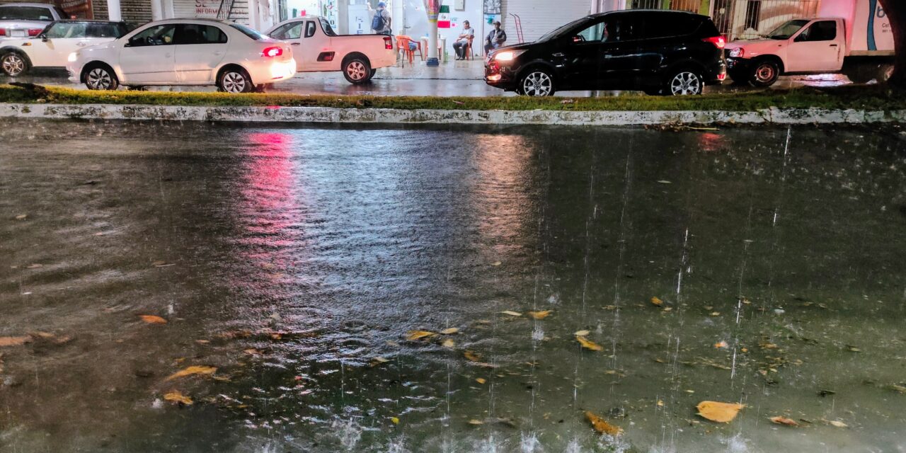 Alerta por temporal de lluvias en península de Yucatán