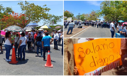 Docentes bloquearon por horas Aeropuerto de Mérida; abren diálogo