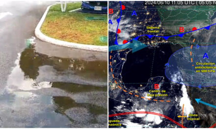 Asoman lluvias parcialmente y se mantiene calor prolongado