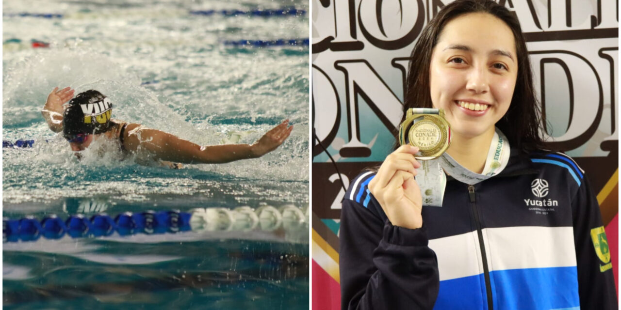 Nacionales Conade: Yucateca se lleva medalla de oro en natación