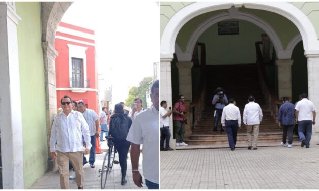 Primer encuentro de Vila y Huacho en Palacio de Gobierno