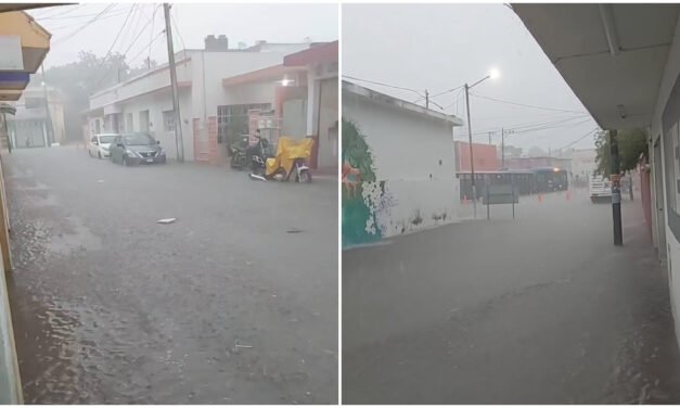 Lluvia de cinco horas desquició ciudad de Tizimín