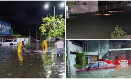 Chetumal bajo agua por torrenciales lluvias y pronóstico de más