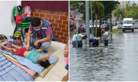 Municipios del sur de Quintana Roo, sin clases por más lluvias