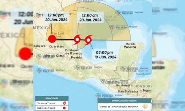 Se aleja ‘Alberto’ de Yucatán, pero alerta nueva baja presión