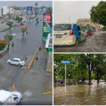 Torrenciales lluvias colapsan en Mérida vialidades, plazas comerciales y avenidas