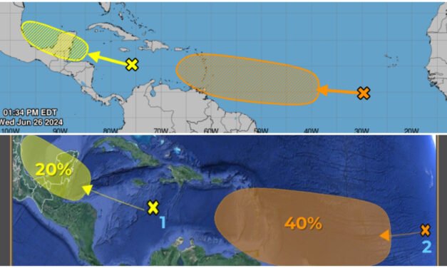 Dos zonas de baja presión apuntan, por ahora, a península de Yucatán