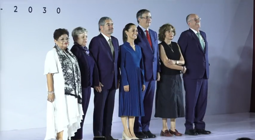 Desvela Sheinbaum parte de gabinete: Ebrard y De la Fuente