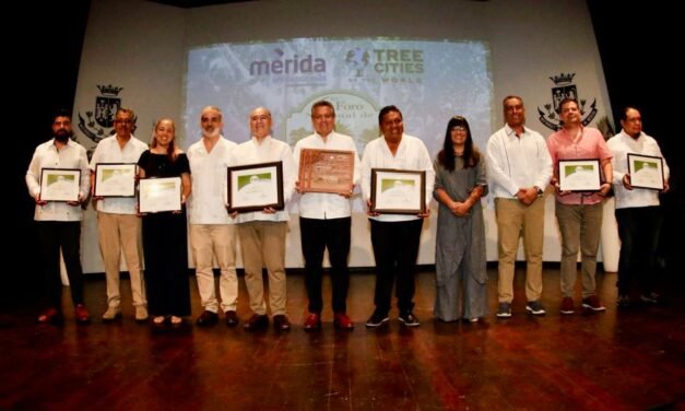 Mérida, ‘Ciudad Árbol del Mundo’ por quinta ocasión