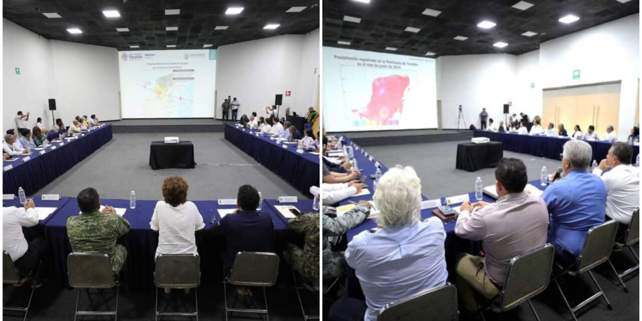 Identifican municipios de riesgo por impacto de “Beryl” en Yucatán