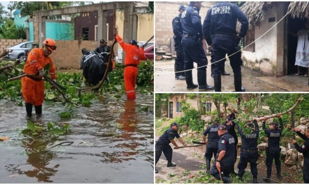 «Beryl», más susto que daños en Yucatán