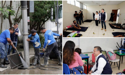 Cobijo a 203 personas en albergues temporales de Mérida