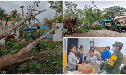 Plan DN-III-E en auxilio de población afectada por “Beryl” en 11 municipios