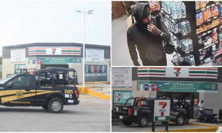 Sujeto en motocicleta asaltó tienda en la Mérida-Cancún, apenas mil 800 pesos