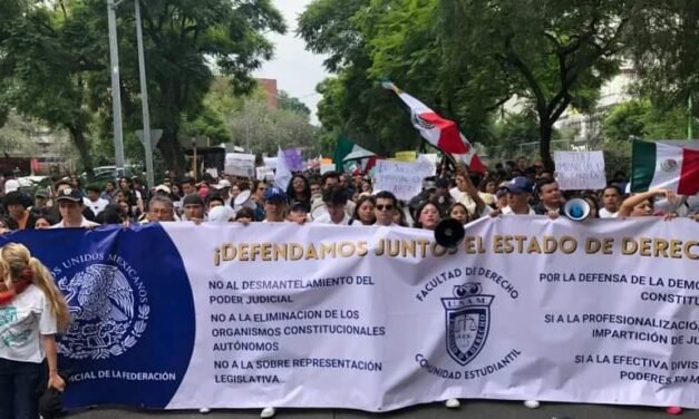Convocatoria a estudiantes y jóvenes contra la reforma judicial