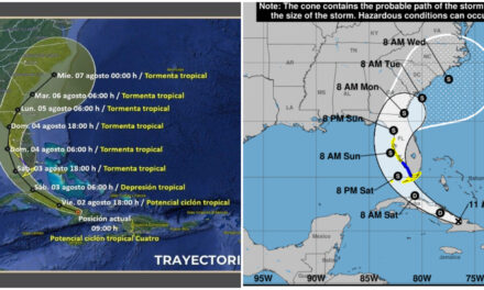 Ciclón tropical en gestación pasaría lejos de península de Yucatán