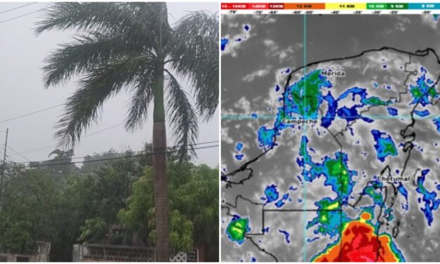 Las lluvias no paran: tormentas en sur, centro y noroeste de Yucatán