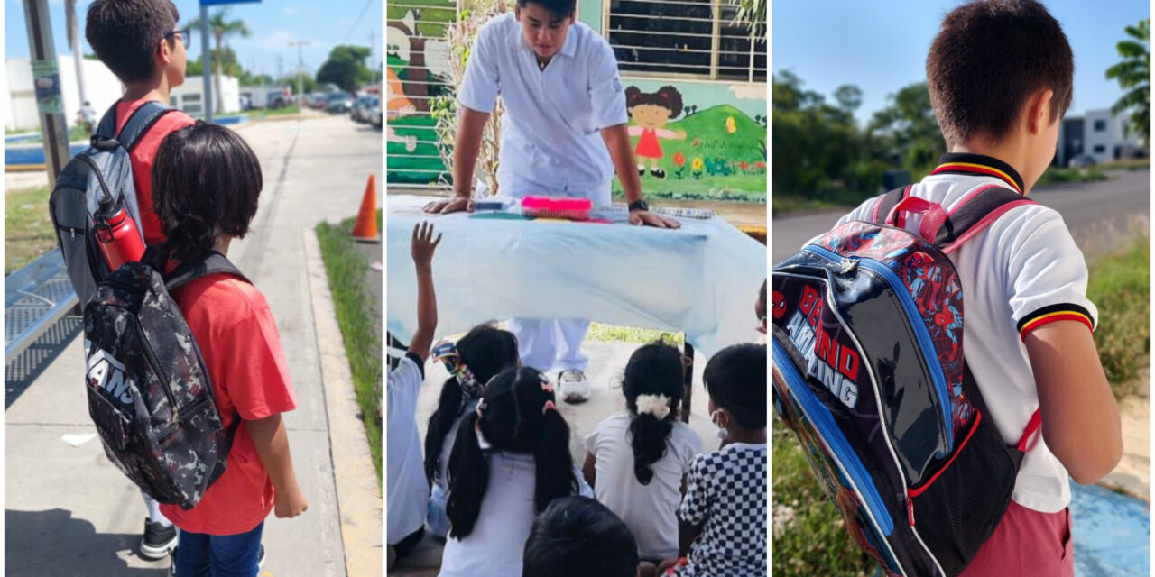 Peso, tamaño y características de la mochila para regreso a clases