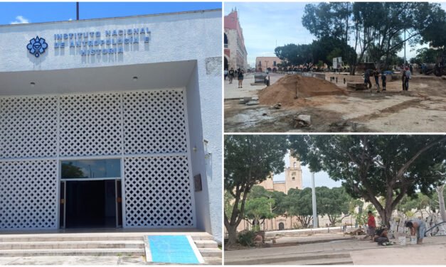 ‘Careo’ de INAH y Obras Públicas por proyecto de Plaza Grande