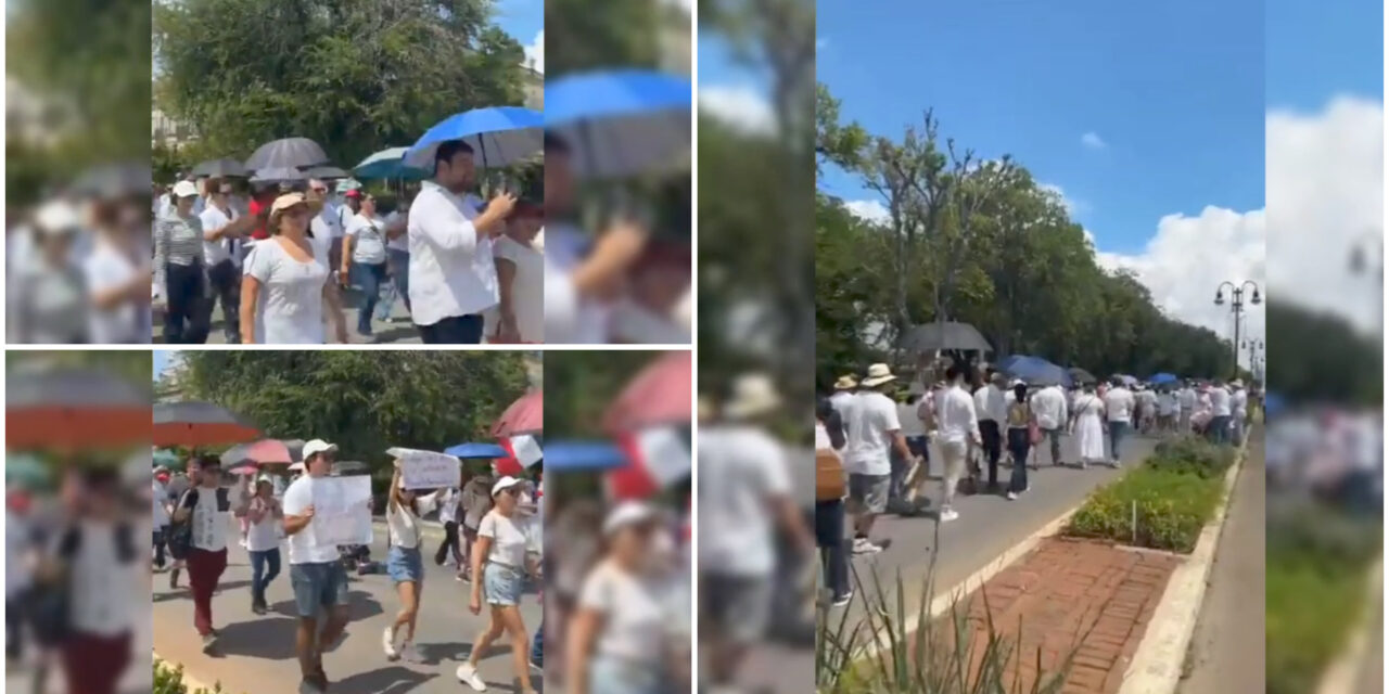 ‘Justicia sin colores ni partidos…’, reclamo de marcha nacional en Mérida