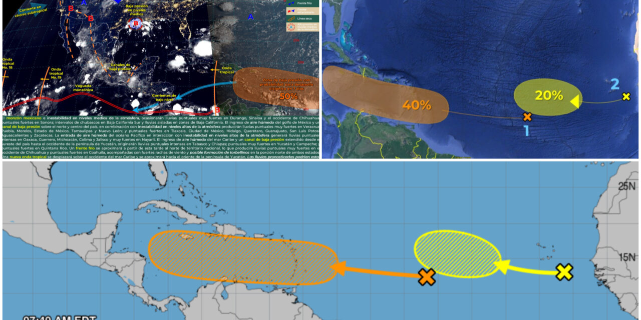 Más lluvias, sol y bochorno en península de Yucatán este fin de semana