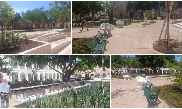 ‘Correcciones’ propuso INAH en obras de Plaza Grande de Mérida